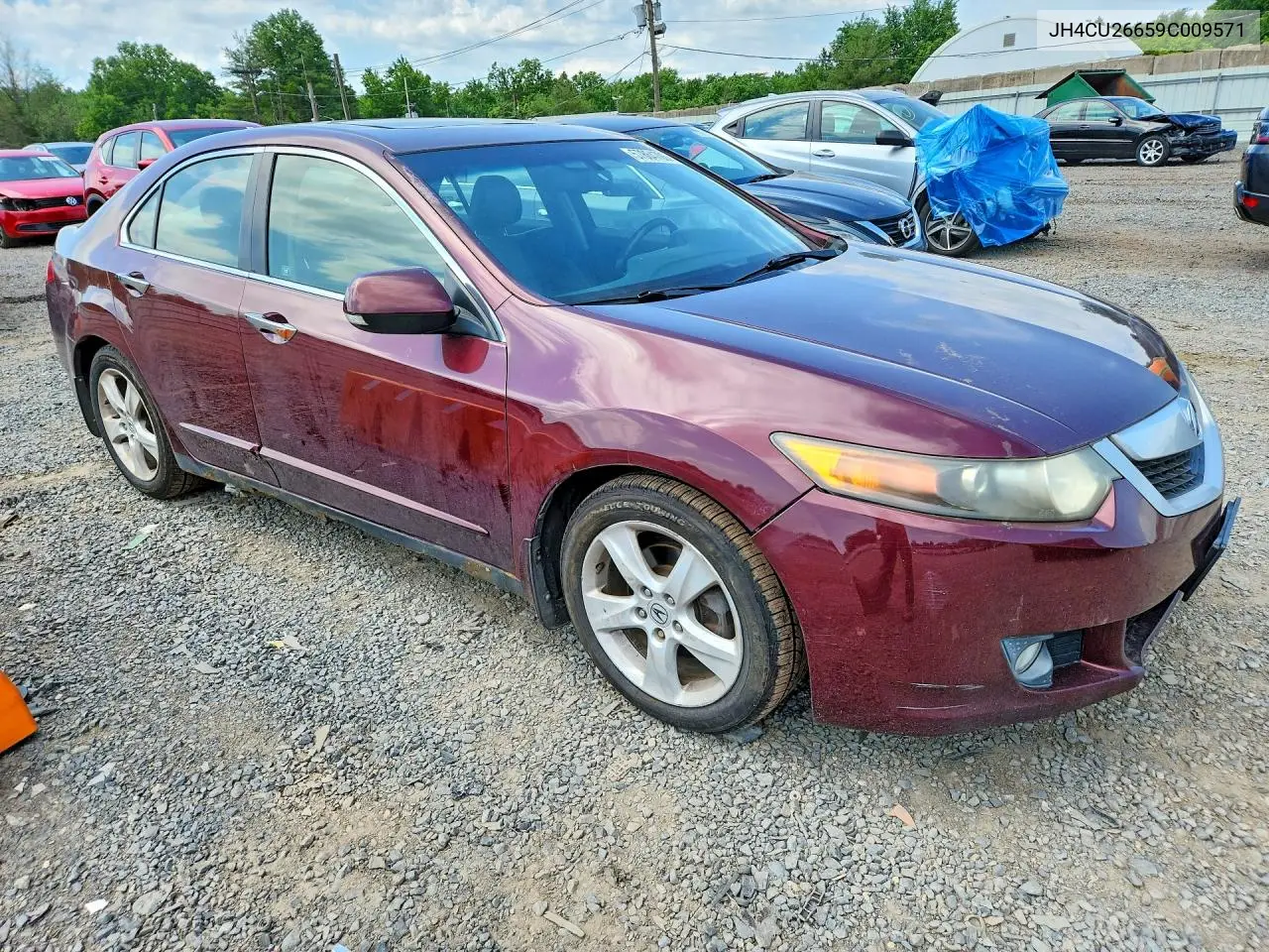 2009 Acura Tsx VIN: JH4CU26659C009571 Lot: 57864706