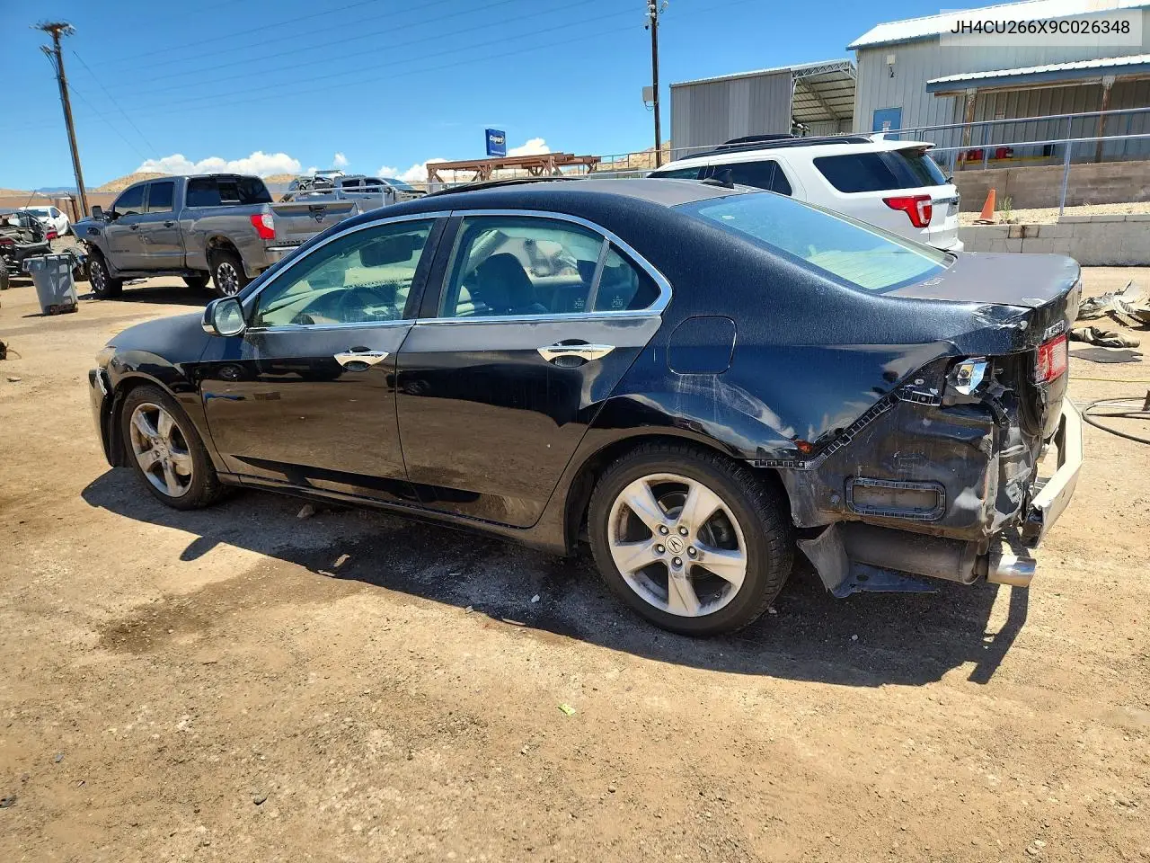 2009 Acura Tsx VIN: JH4CU266X9C026348 Lot: 58398966