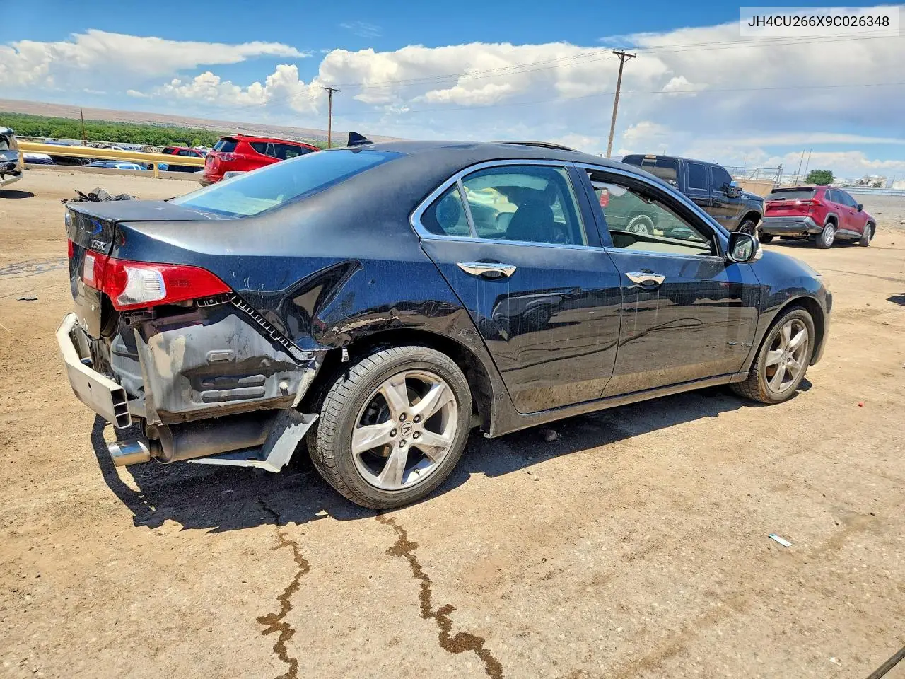 2009 Acura Tsx VIN: JH4CU266X9C026348 Lot: 58398966