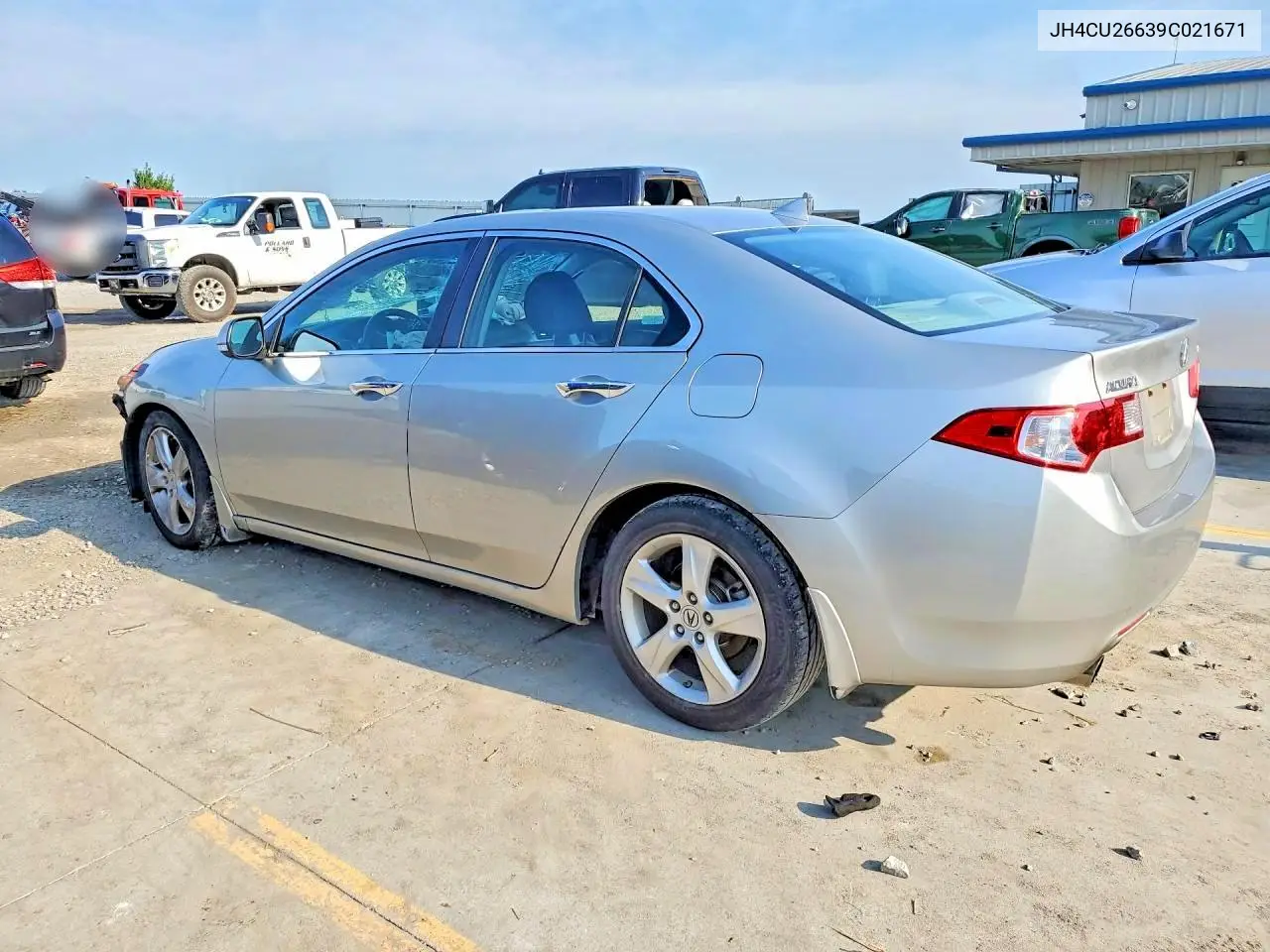 2009 Acura Tsx VIN: JH4CU26639C021671 Lot: 60141156