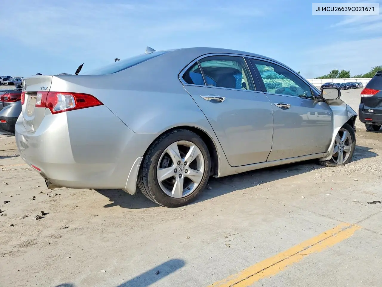 2009 Acura Tsx VIN: JH4CU26639C021671 Lot: 60141156