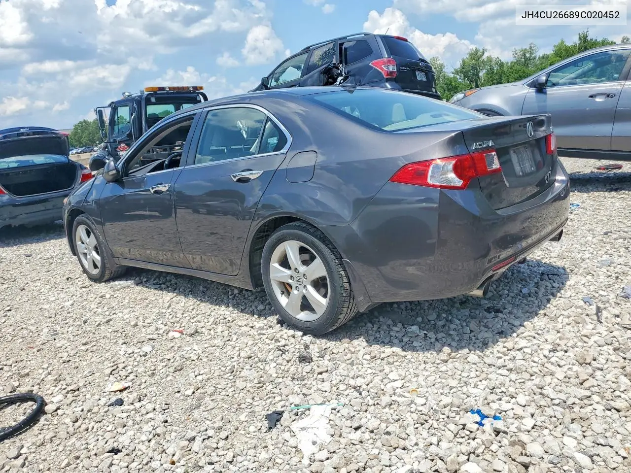 2009 Acura Tsx VIN: JH4CU26689C020452 Lot: 60374936
