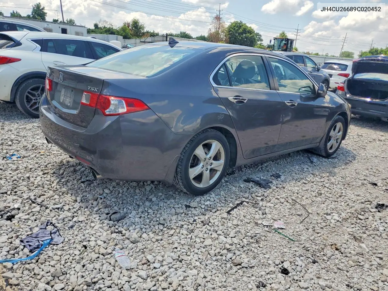 2009 Acura Tsx VIN: JH4CU26689C020452 Lot: 60374936