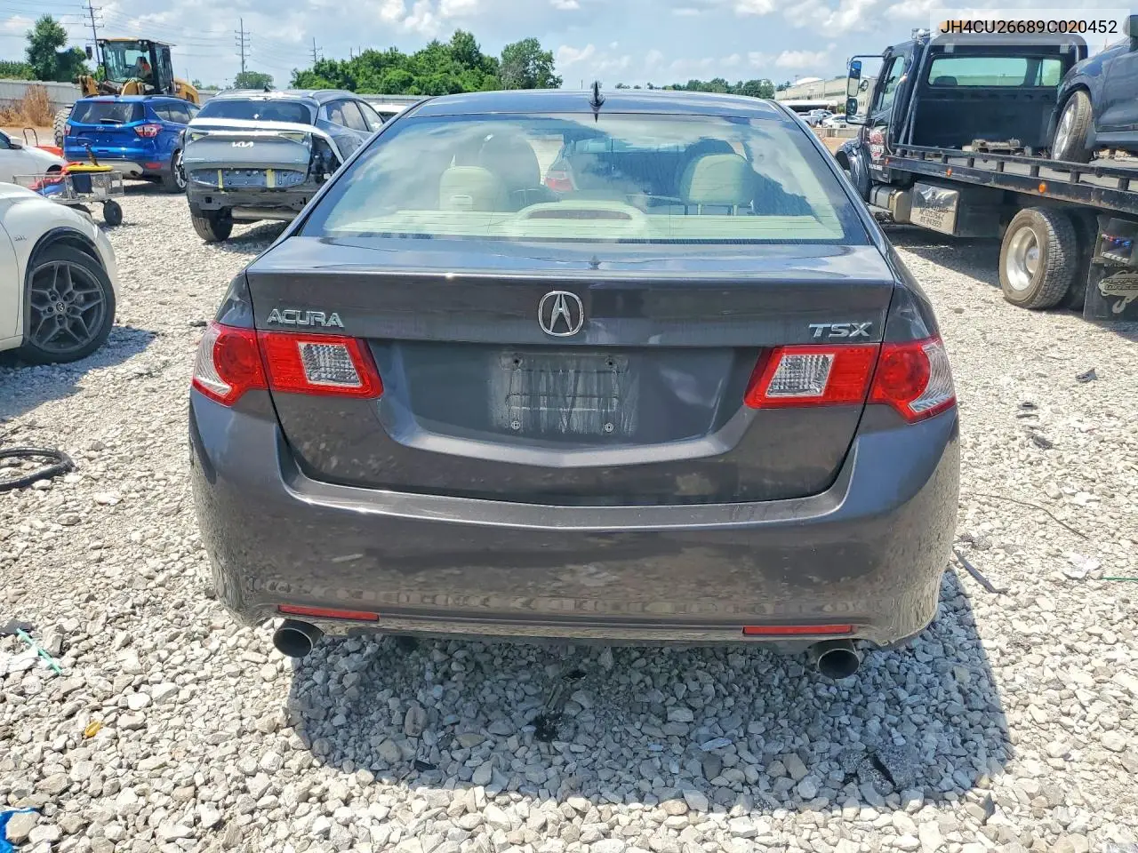 2009 Acura Tsx VIN: JH4CU26689C020452 Lot: 60374936