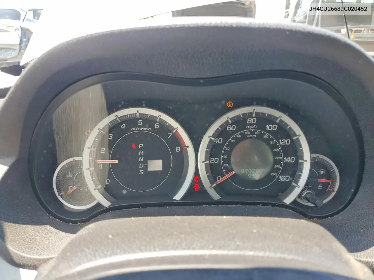 2009 Acura Tsx VIN: JH4CU26689C020452 Lot: 60374936