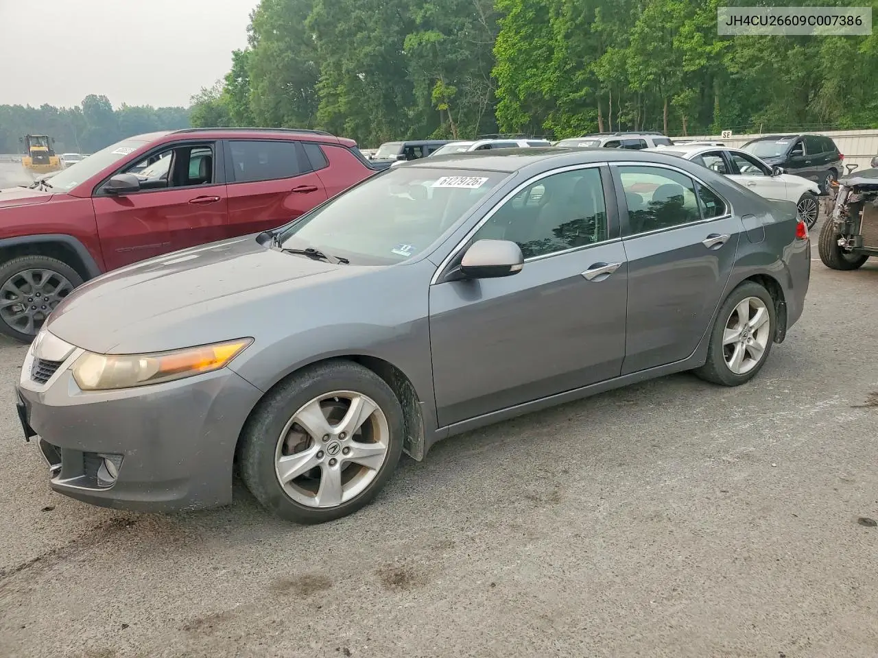 2009 Acura Tsx VIN: JH4CU26609C007386 Lot: 61279726