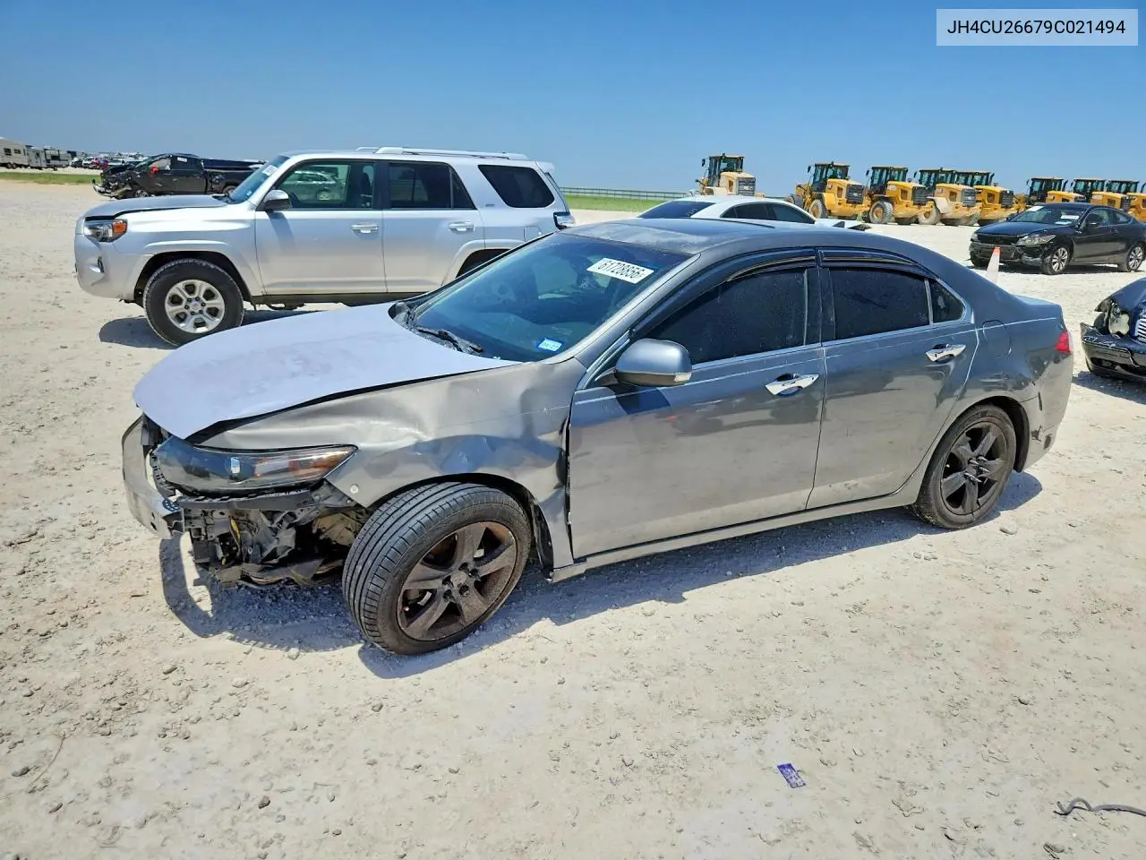 2009 Acura Tsx VIN: JH4CU26679C021494 Lot: 61728856