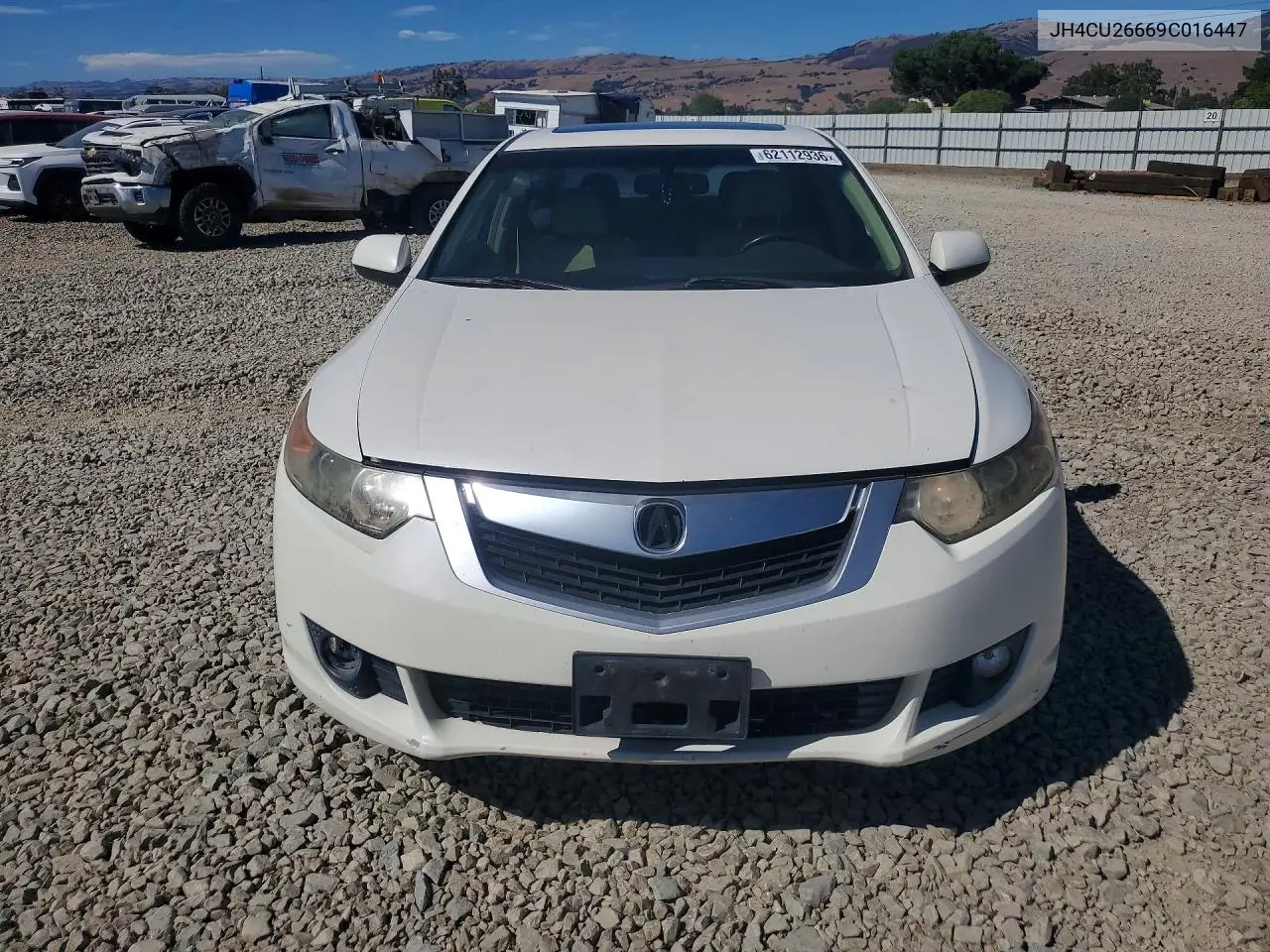 2009 Acura Tsx VIN: JH4CU26669C016447 Lot: 62112936