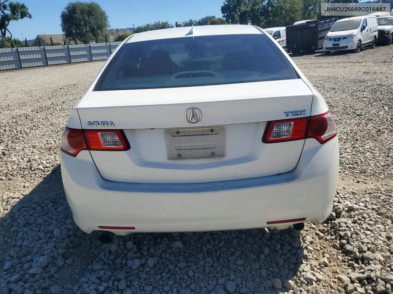 2009 Acura Tsx VIN: JH4CU26669C016447 Lot: 62112936