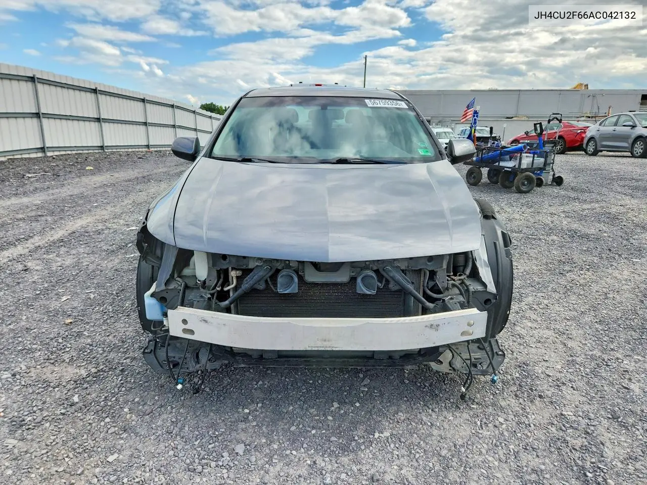 2010 Acura Tsx VIN: JH4CU2F66AC042132 Lot: 56759356