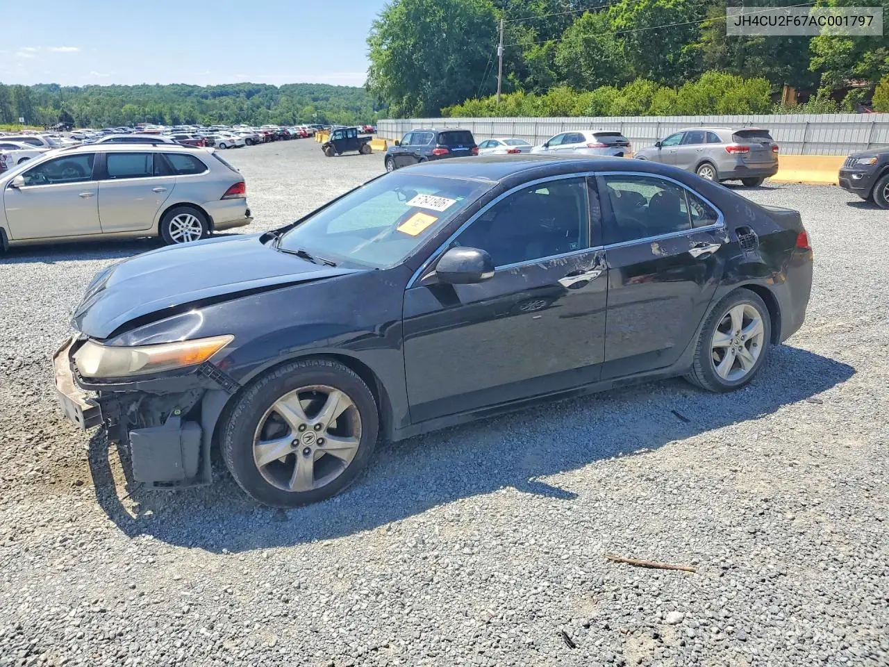 2010 Acura Tsx VIN: JH4CU2F67AC001797 Lot: 57641906