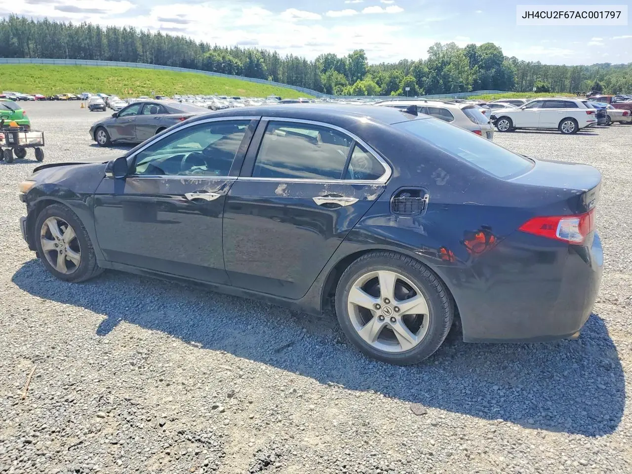 2010 Acura Tsx VIN: JH4CU2F67AC001797 Lot: 57641906
