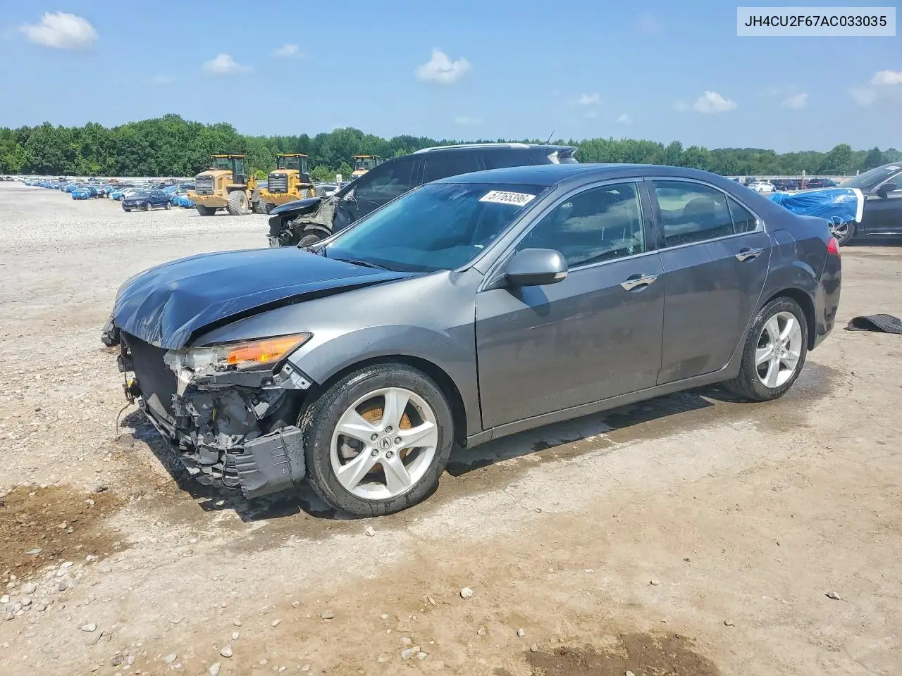 2010 Acura Tsx VIN: JH4CU2F67AC033035 Lot: 57765396