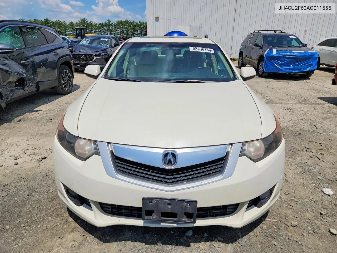2010 Acura Tsx VIN: JH4CU2F60AC011555 Lot: 58436156
