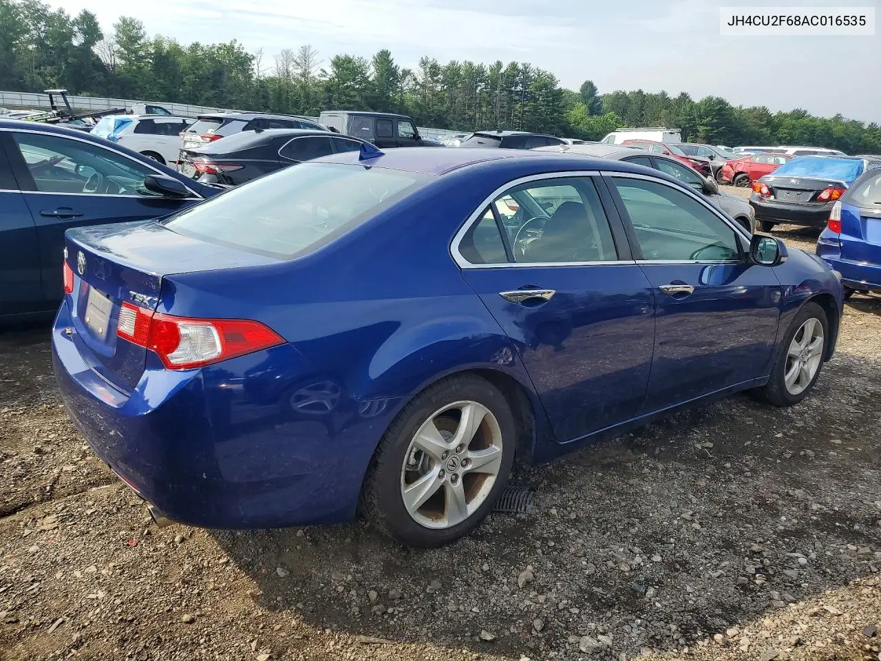 2010 Acura Tsx VIN: JH4CU2F68AC016535 Lot: 58636486