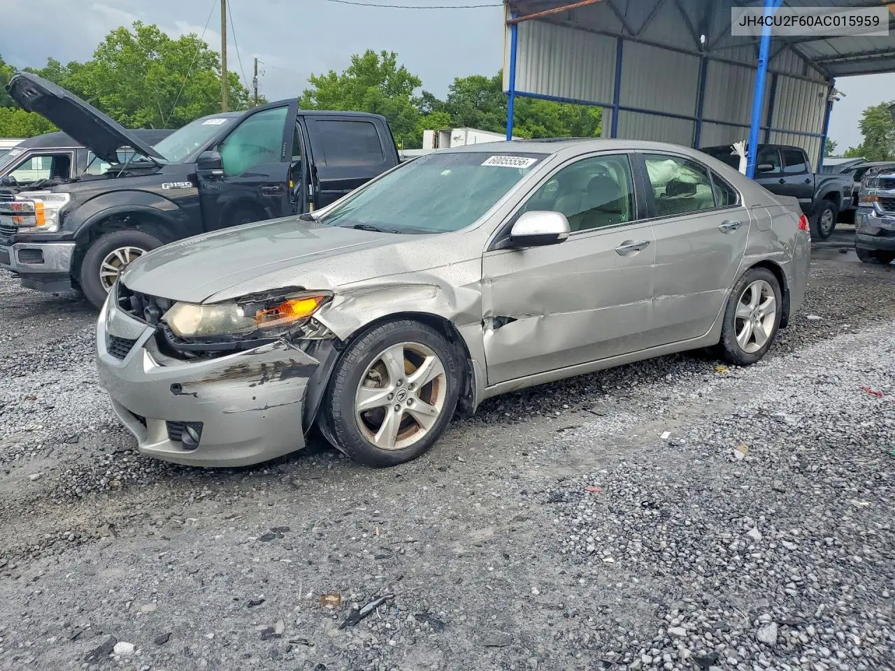 2010 Acura Tsx VIN: JH4CU2F60AC015959 Lot: 60055556