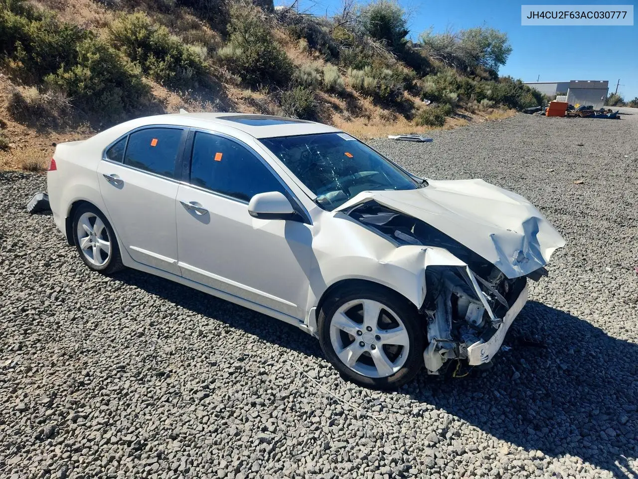 2010 Acura Tsx VIN: JH4CU2F63AC030777 Lot: 60205656