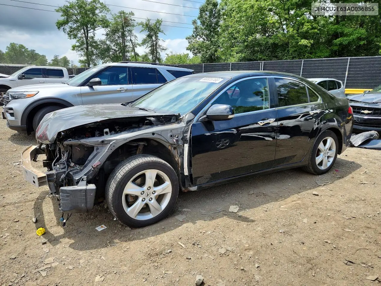 2010 Acura Tsx VIN: JH4CU2E63AC036855 Lot: 60325766