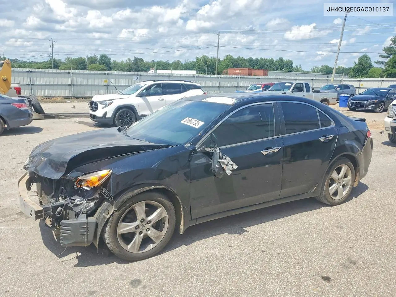2010 Acura Tsx VIN: JH4CU2E65AC016137 Lot: 60506796