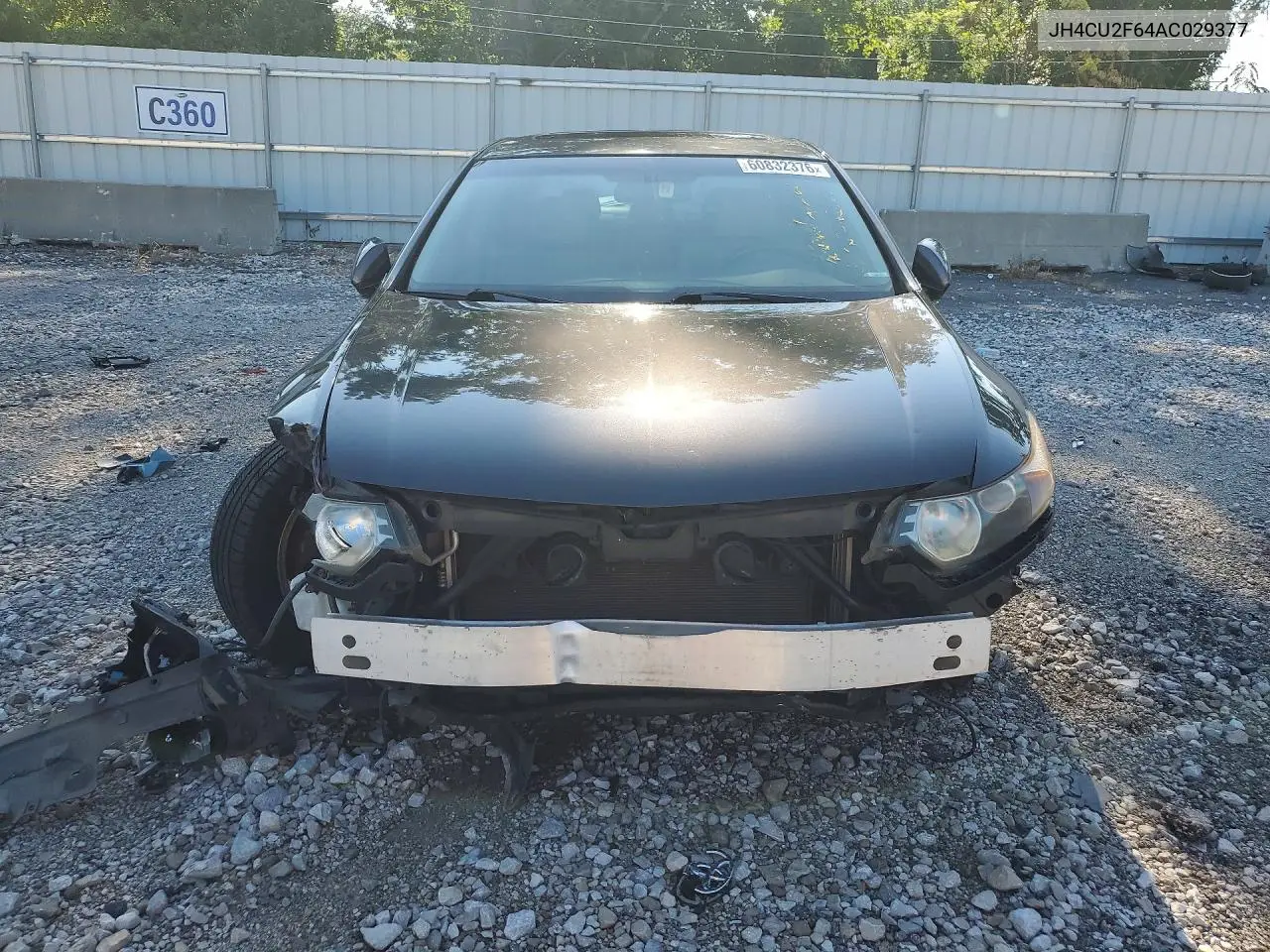 2010 Acura Tsx VIN: JH4CU2F64AC029377 Lot: 60832376