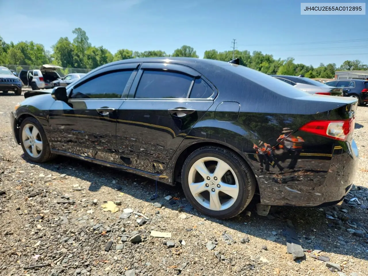 2010 Acura Tsx VIN: JH4CU2E65AC012895 Lot: 60833106