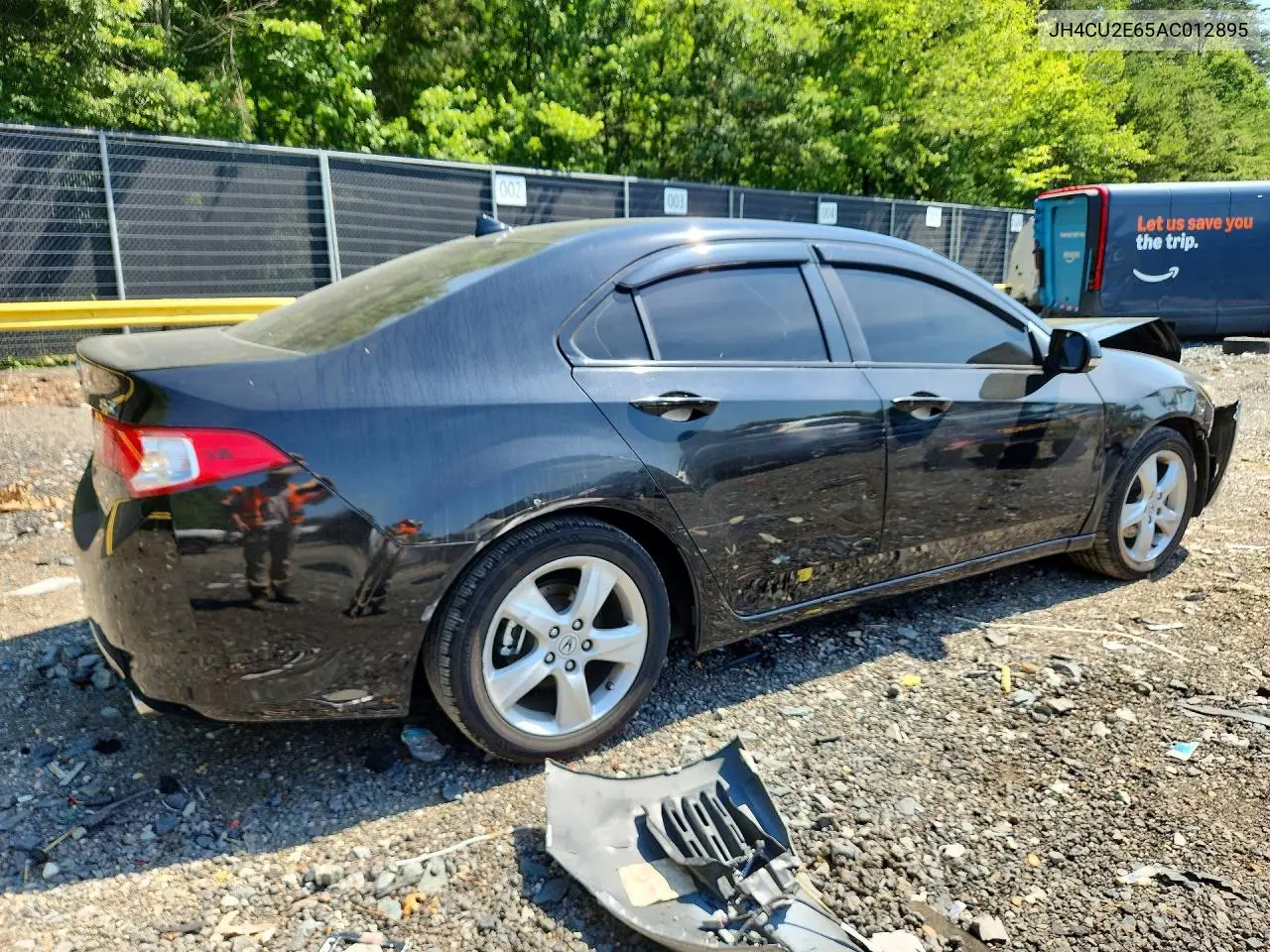 2010 Acura Tsx VIN: JH4CU2E65AC012895 Lot: 60833106