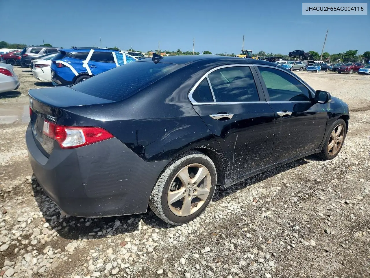 2010 Acura Tsx VIN: JH4CU2F65AC004116 Lot: 60865246
