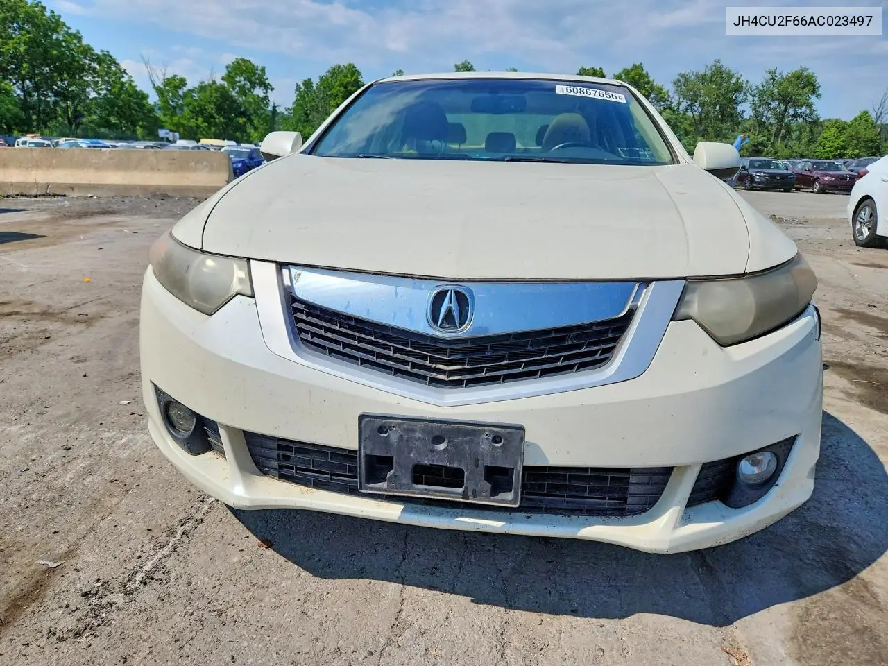 2010 Acura Tsx VIN: JH4CU2F66AC023497 Lot: 60867656