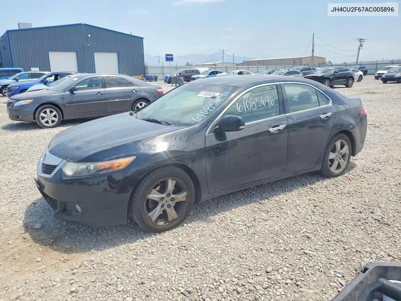 2010 Acura Tsx VIN: JH4CU2F67AC005896 Lot: 61085696