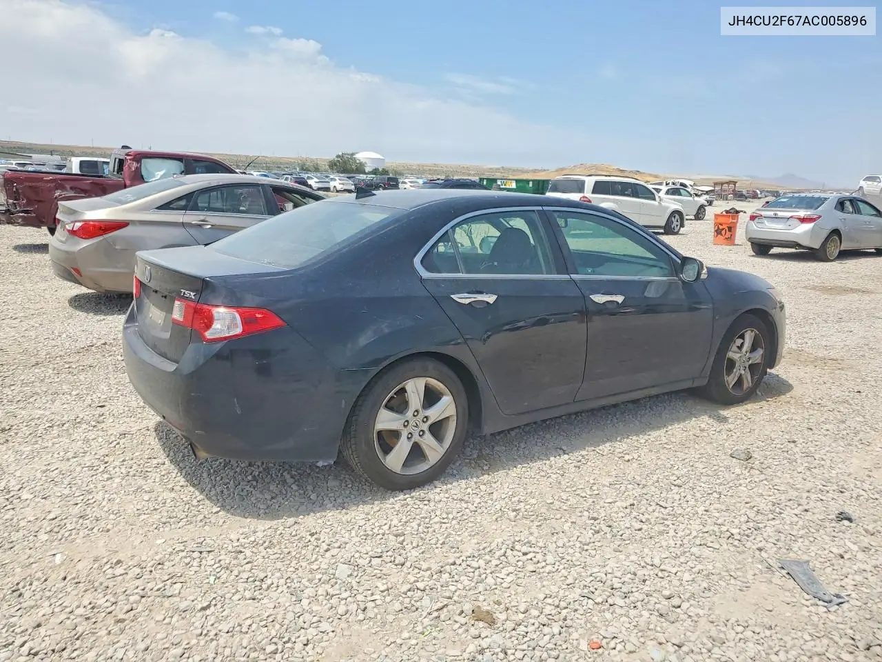 2010 Acura Tsx VIN: JH4CU2F67AC005896 Lot: 61085696