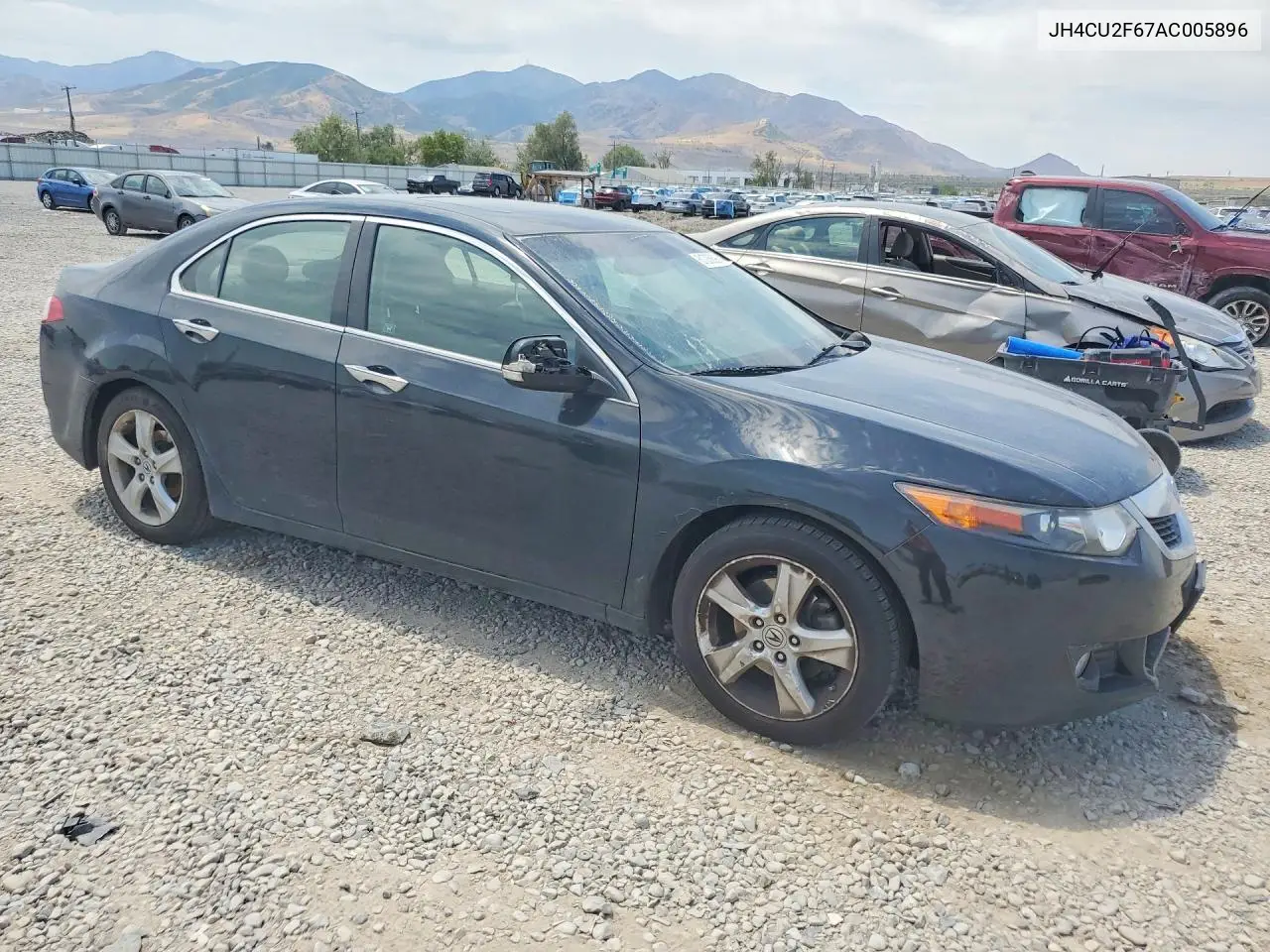 2010 Acura Tsx VIN: JH4CU2F67AC005896 Lot: 61085696