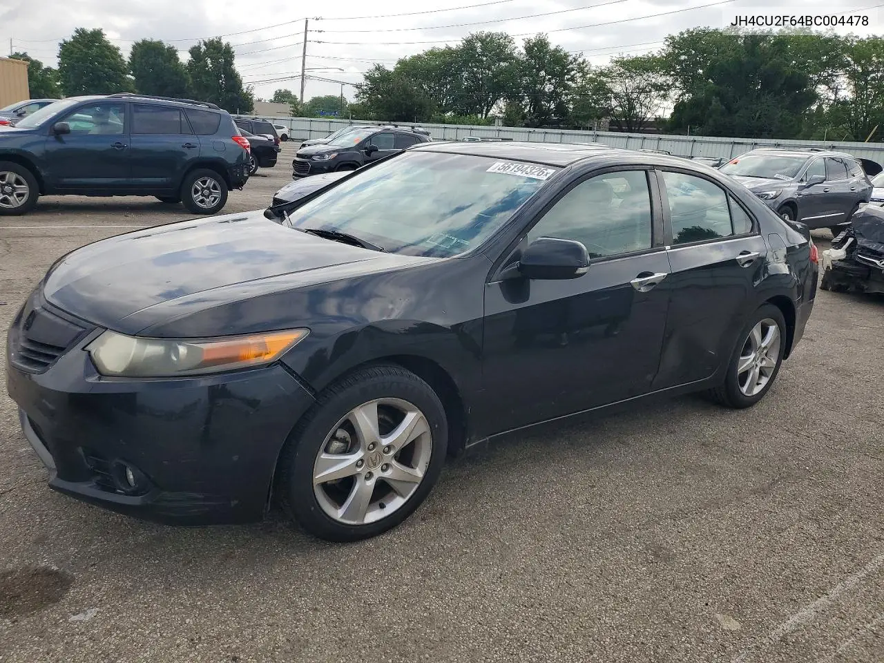 2011 Acura Tsx VIN: JH4CU2F64BC004478 Lot: 56194326