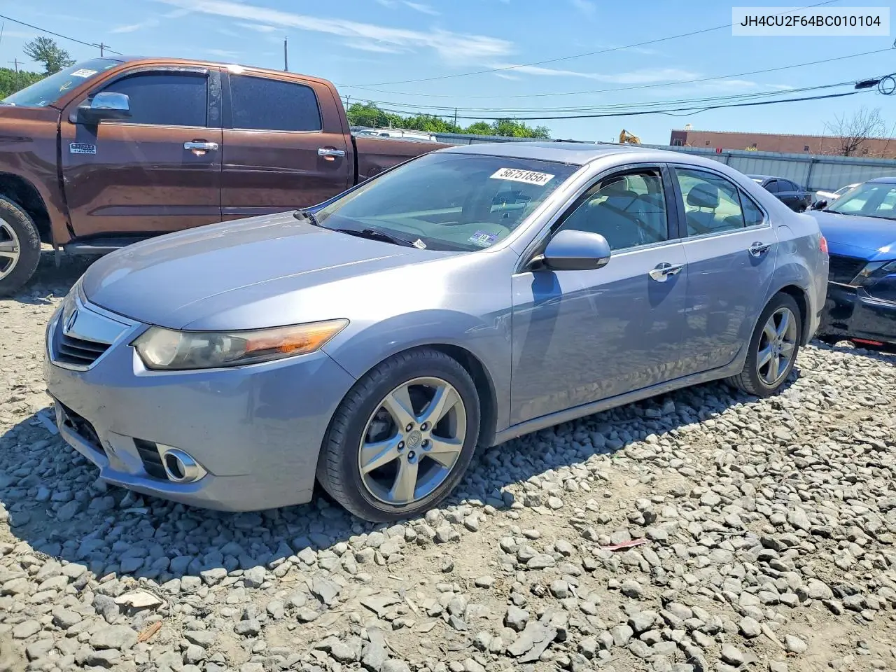 2011 Acura Tsx VIN: JH4CU2F64BC010104 Lot: 56751856