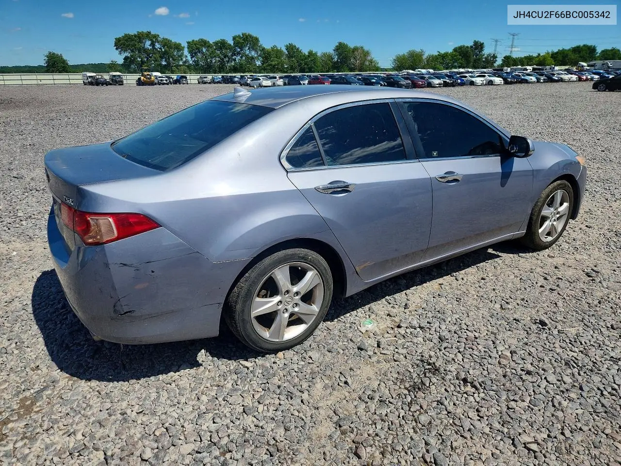 2011 Acura Tsx VIN: JH4CU2F66BC005342 Lot: 57337316