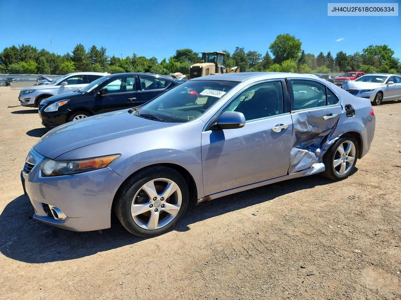 2011 Acura Tsx VIN: JH4CU2F61BC006334 Lot: 57584236