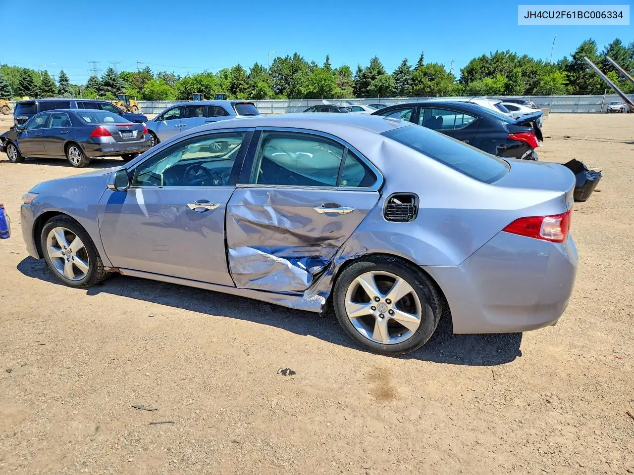 2011 Acura Tsx VIN: JH4CU2F61BC006334 Lot: 57584236