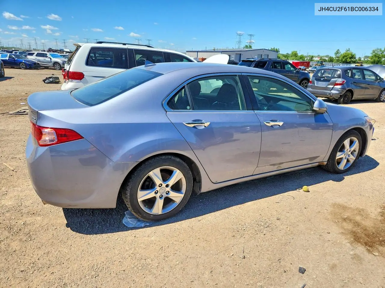 2011 Acura Tsx VIN: JH4CU2F61BC006334 Lot: 57584236