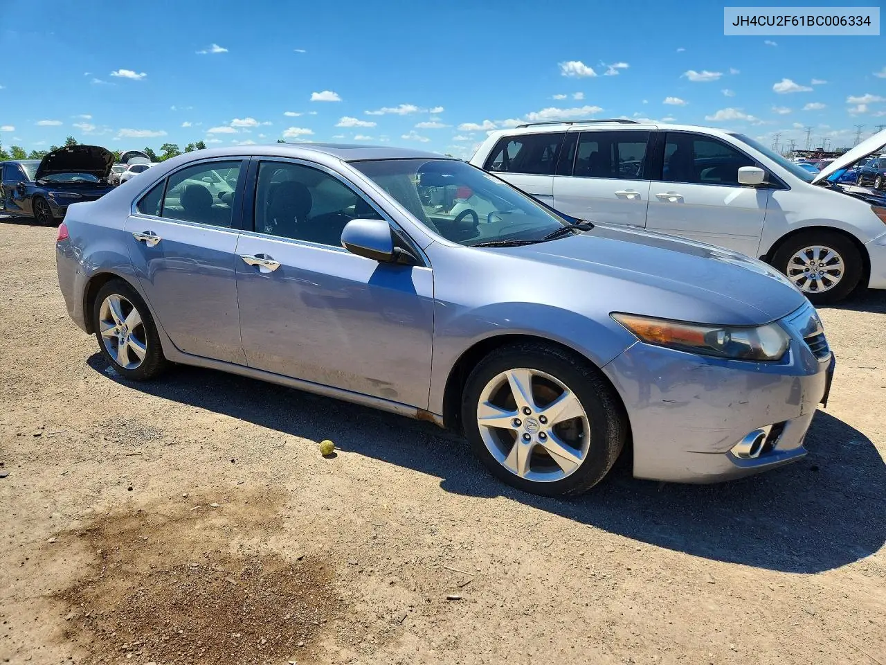 2011 Acura Tsx VIN: JH4CU2F61BC006334 Lot: 57584236
