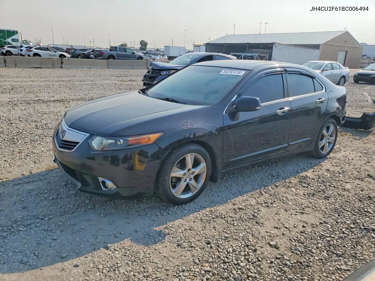 2011 Acura Tsx VIN: JH4CU2F61BC006494 Lot: 58292416