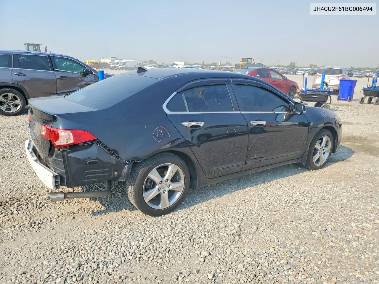 2011 Acura Tsx VIN: JH4CU2F61BC006494 Lot: 58292416