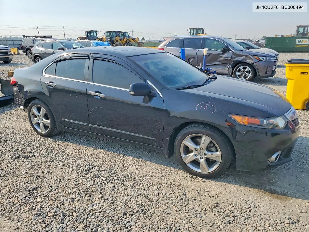 2011 Acura Tsx VIN: JH4CU2F61BC006494 Lot: 58292416