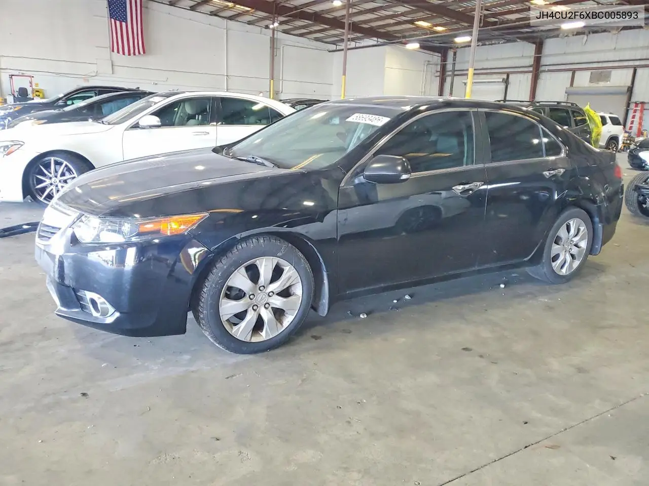 2011 Acura Tsx VIN: JH4CU2F6XBC005893 Lot: 58693486