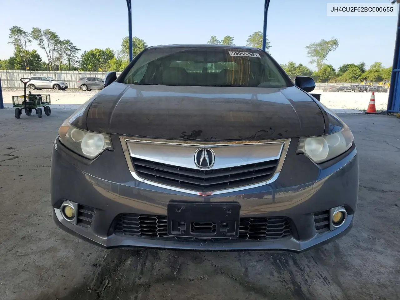 2011 Acura Tsx VIN: JH4CU2F62BC000655 Lot: 59046386