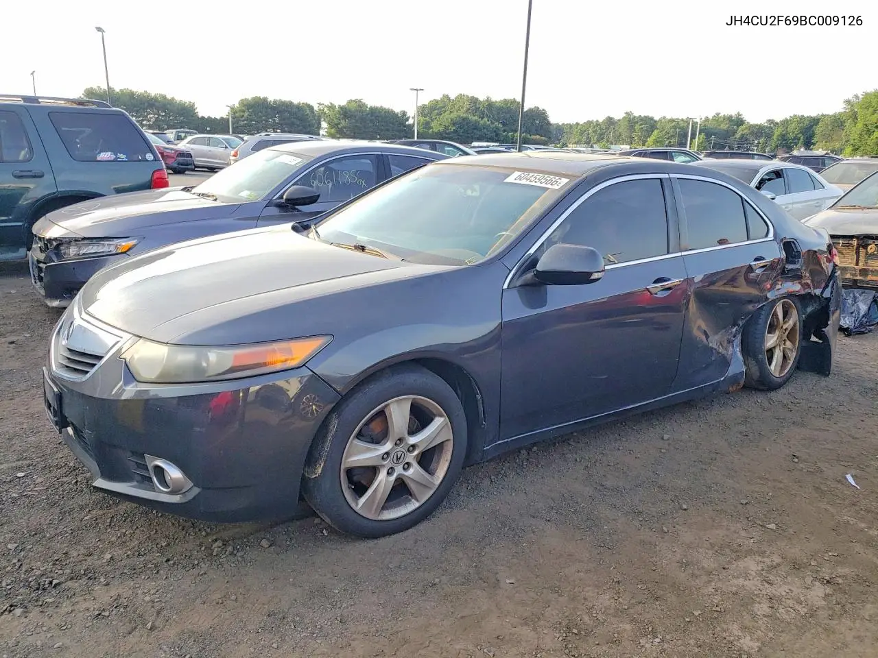 2011 Acura Tsx VIN: JH4CU2F69BC009126 Lot: 60459566