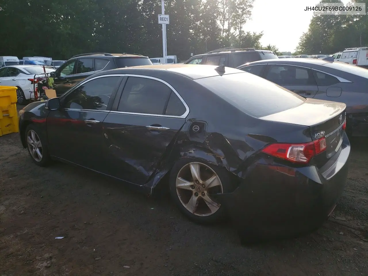 2011 Acura Tsx VIN: JH4CU2F69BC009126 Lot: 60459566