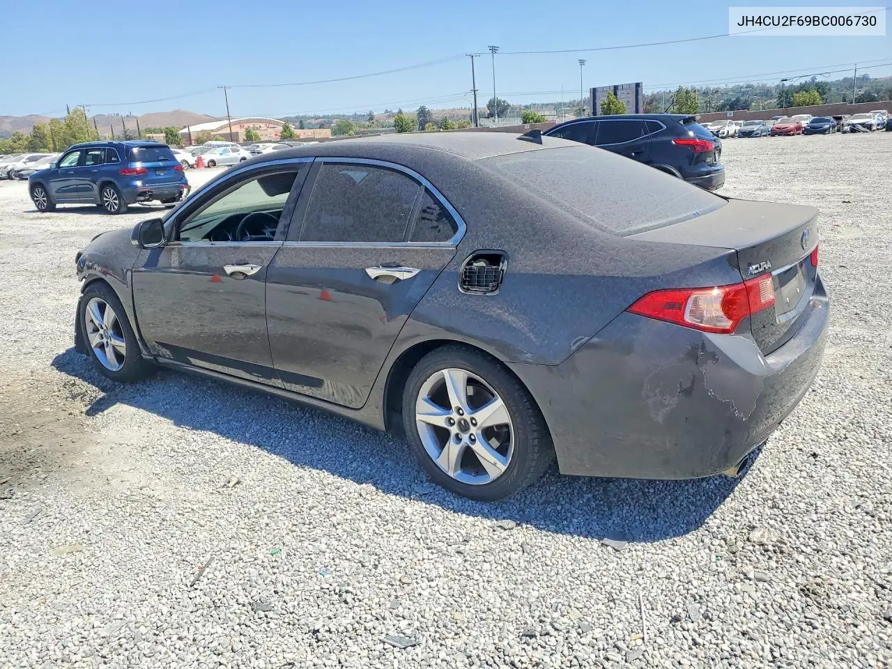 2011 Acura Tsx VIN: JH4CU2F69BC006730 Lot: 60515006