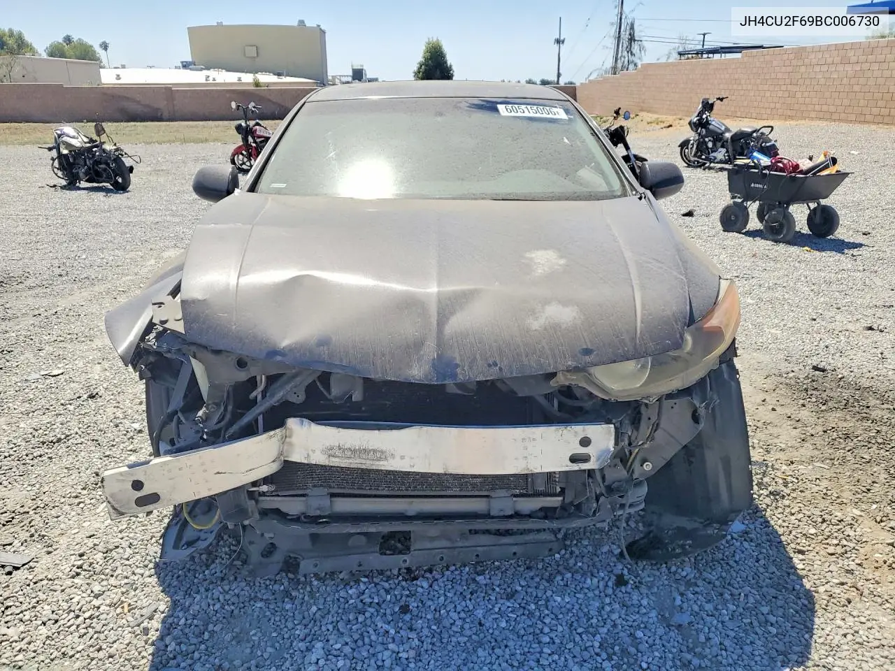 2011 Acura Tsx VIN: JH4CU2F69BC006730 Lot: 60515006