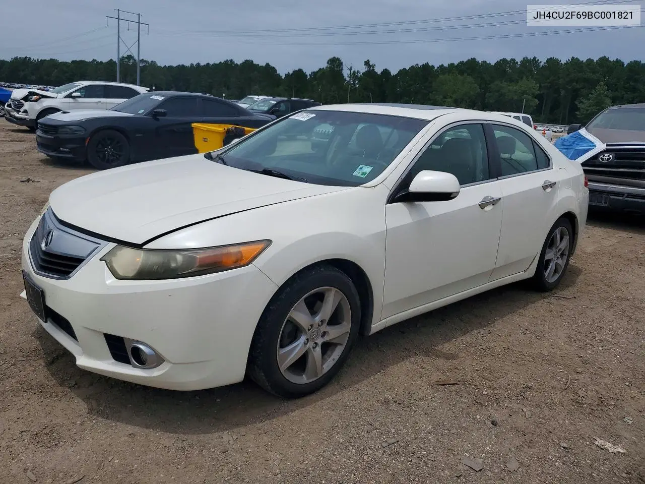 2011 Acura Tsx VIN: JH4CU2F69BC001821 Lot: 61067356