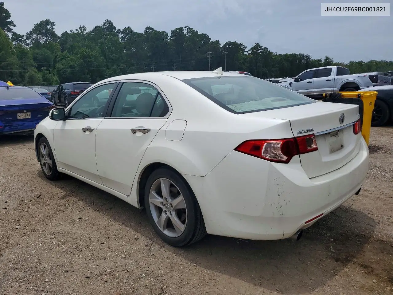 2011 Acura Tsx VIN: JH4CU2F69BC001821 Lot: 61067356