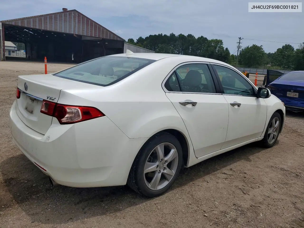 2011 Acura Tsx VIN: JH4CU2F69BC001821 Lot: 61067356